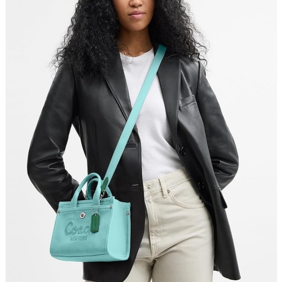 Coach Aqua Crossbody Bag - Picture 1 of 2
